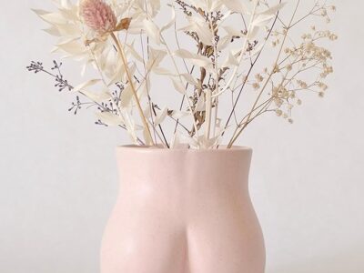 Butt Planter Booty Vases for Flowers w/Drainage