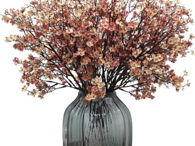 Artificial Flowers 6 Bundle European Fake Flowers Decor Wedding