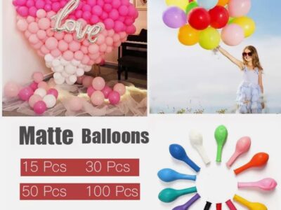 Colorful Matte Latex Balloon