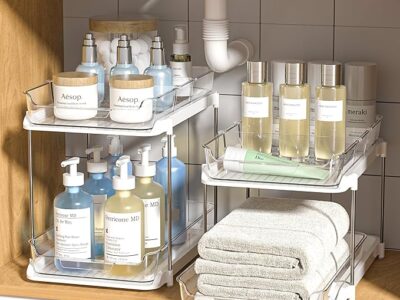 Pull Out Medicine Cabinet Organizer