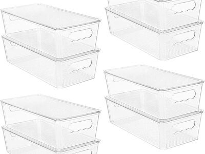 8pcs Clear Organizers
