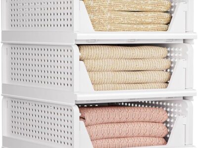 5 Pack Folding Closet Organizers