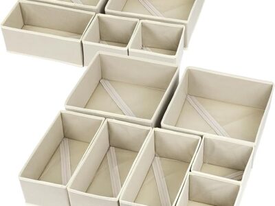 12 Pack Drawer Organizers