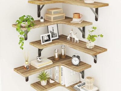 Wall Mounted Corner Shelf
