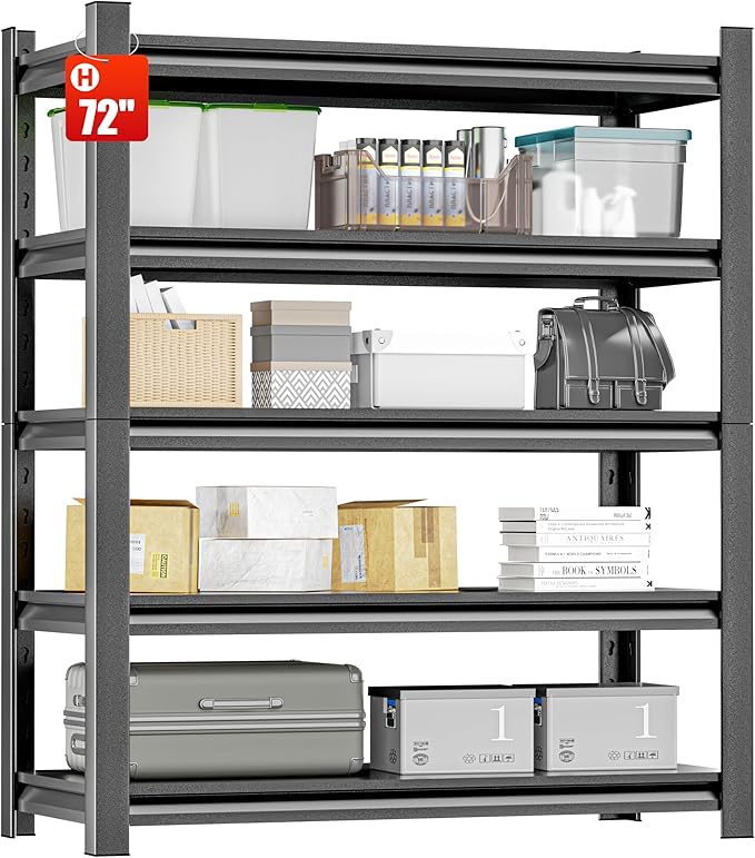 5 Tier Metal Shelving