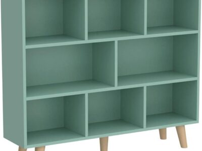 Wooden Open Shelf Bookcase