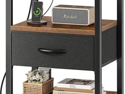 3-Tier Storage End Table