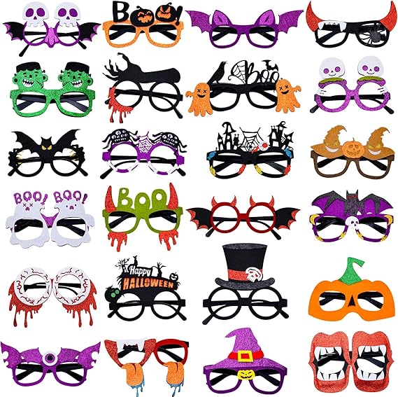 24 Pcs Halloween Glasses