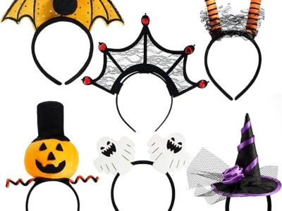 6 Pcs Halloween Headbands