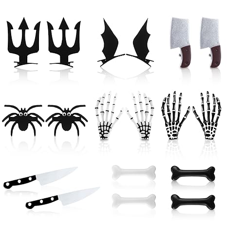 18 Pcs Halloween Hair Clips