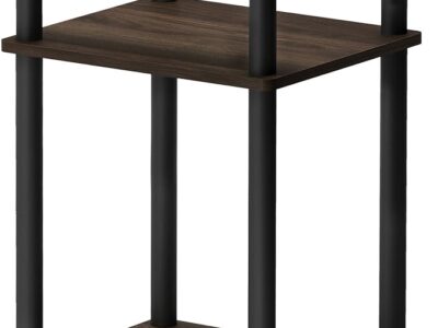 Bedside Table with Plastic Poles