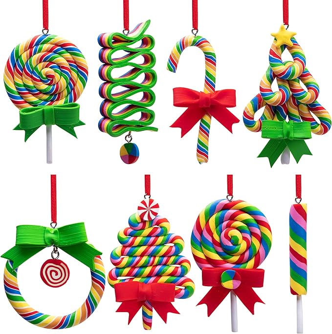 Christmas Lollipop Ornaments