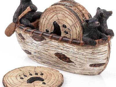 Bear Coasters Set
