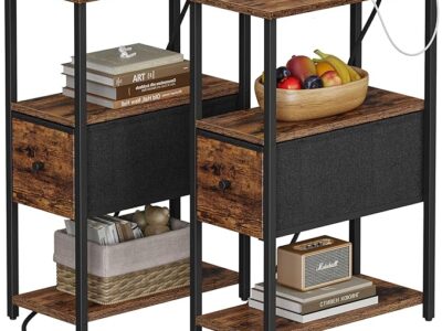 Set of 2 Small Narrow End Table