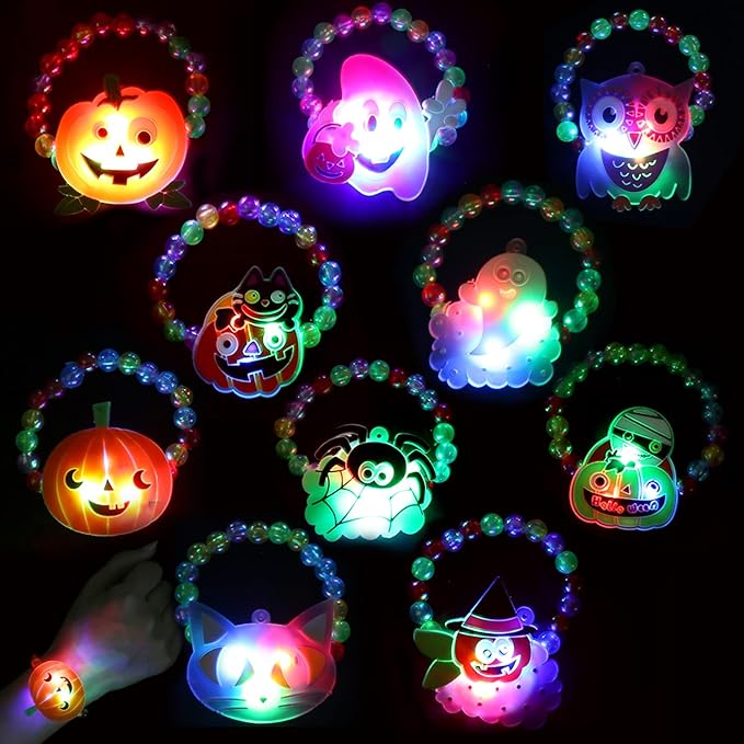 10pcs Halloween Led Bracelets