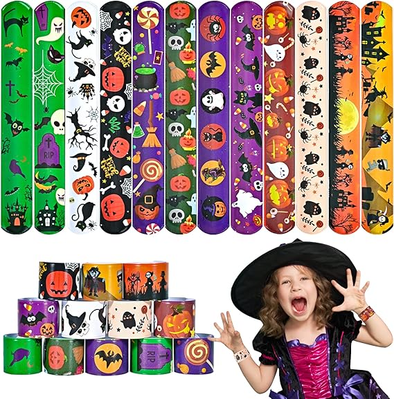 Halloween Slap Bracelets