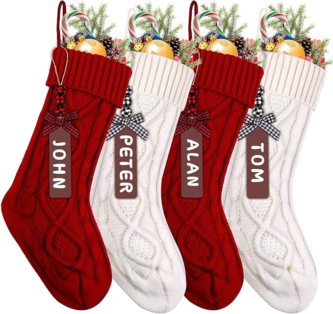 4PCS Christmas Stockings