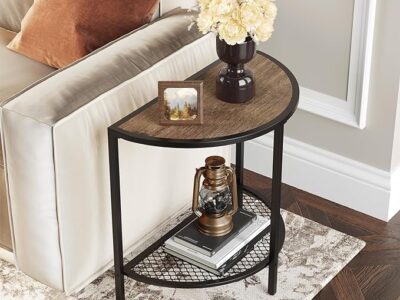 Half Round Moon Night Stand