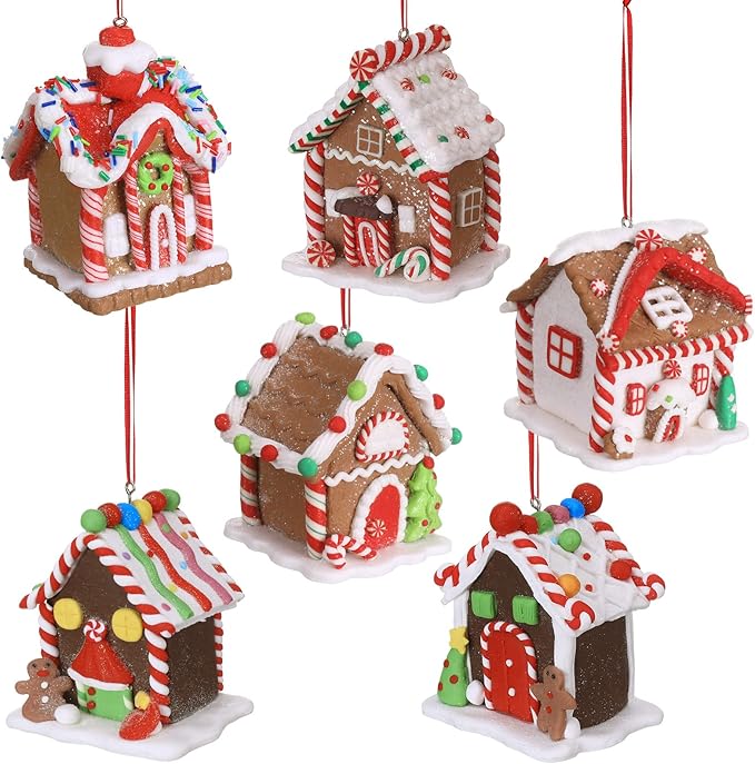 Gingerbread House Ornaments