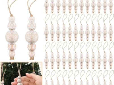 Wood Bead Ornament