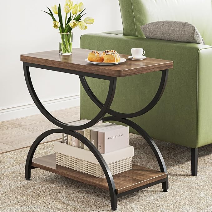 2-Tier End Side Table