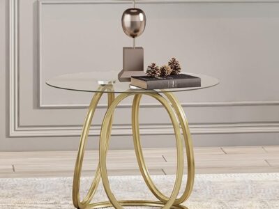 Modern Glass Side Table