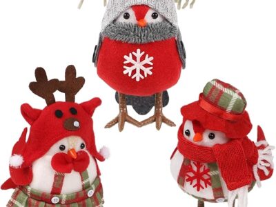 Xmas Bird Ornaments