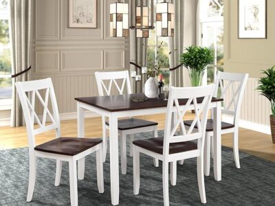 5-Piece Wood Dining Table
