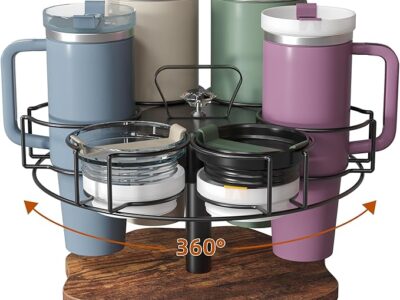 Rotatable Tumbler Organizer