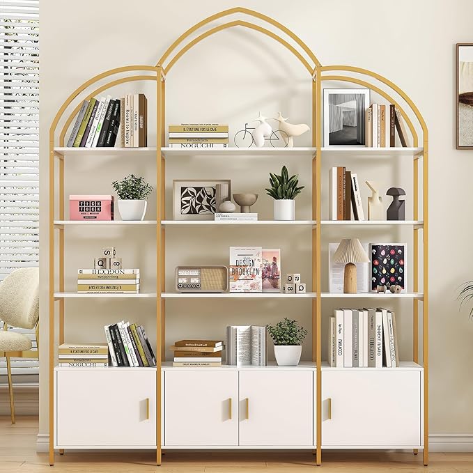 Arched Bookshelves