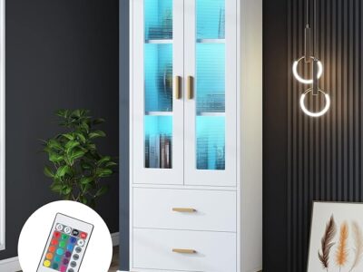 White Bookshelf