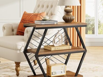 Industrial Side Table