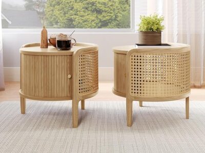 Wood Side Table