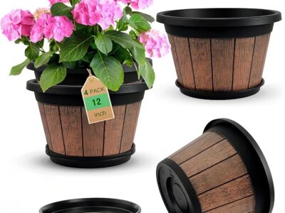 Barrel Planters