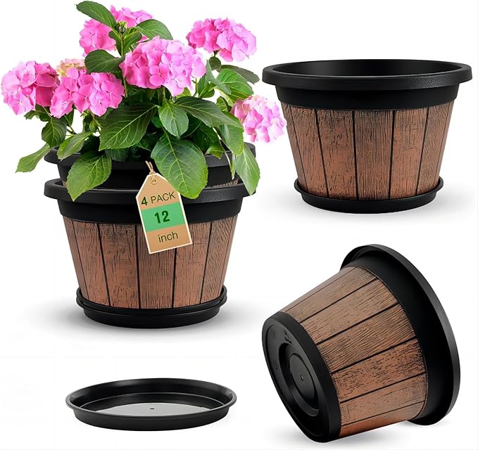 Barrel Planters