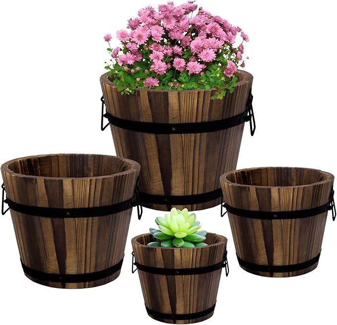 Barrel Planters