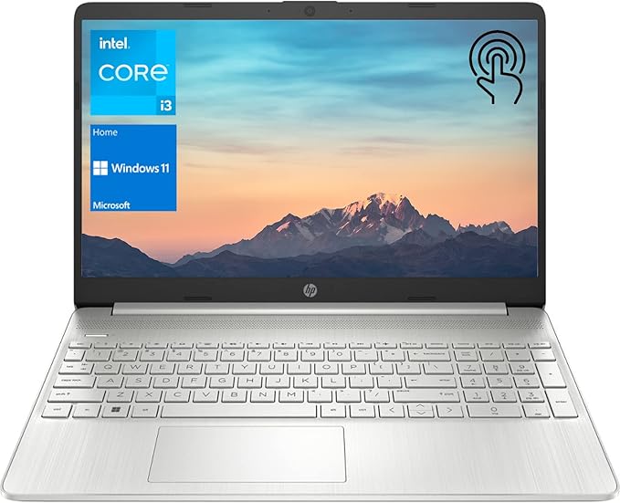 Notebook Laptop, 15.6″ HD Touchscreen, Intel Core i3-1115G4 Processor, 32GB RAM