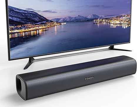 Soundbar TV Speakers with Customized Bass Reflector