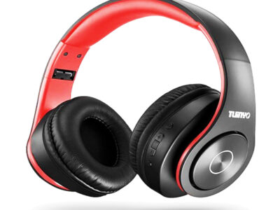 Bluetooth Headphones, Over Ear Stereo Wireless Headset 40H Playtime with Deep Bass
