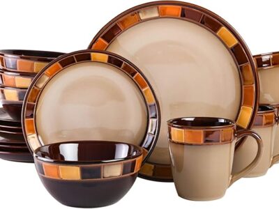 Gibson Casa Estebana 16-piece Dinnerware Set Service for 4