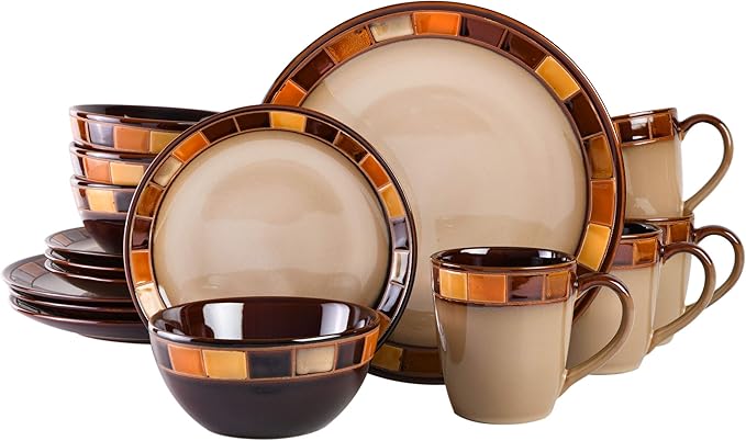 Gibson Casa Estebana 16-piece Dinnerware Set Service for 4