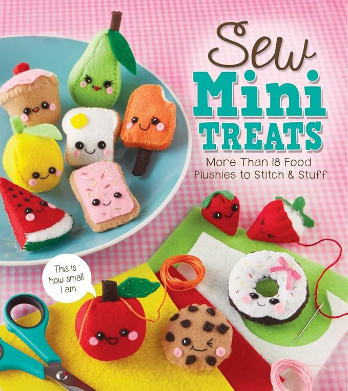 Klutz Sew Mini Treats Craft Kit, 8″ Length x 1.5″ Width x 9″ Height