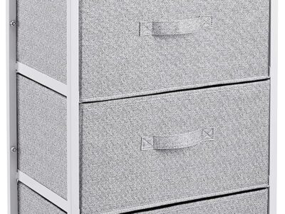 Fabric 4-Drawer Storage Organizer Unit for Closet