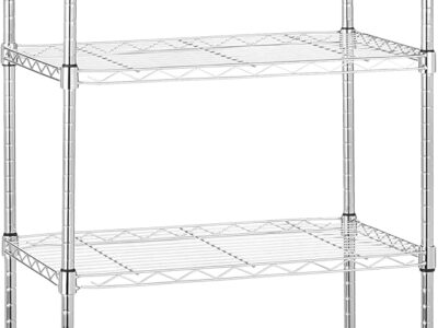 5-Shelf Adjustable Steel Storage Shelving Unit