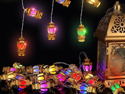 Ramadan Eid String Light- 9.8ft 20LEDs Battery Operated