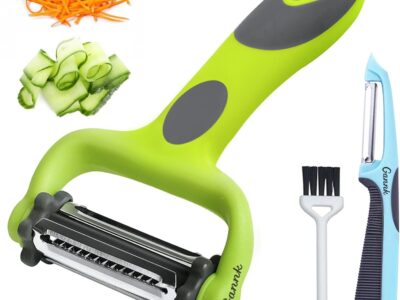 Vegetable Peelers for Kitchen -3 in 1 Blade Spin Design