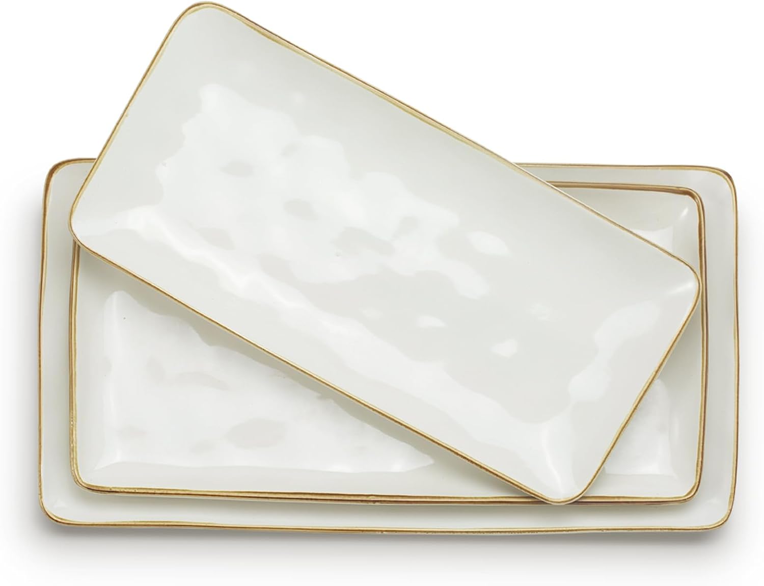 Serving Platter, Rectangular 15.67/14.1/12.6 inch Serving Dishes