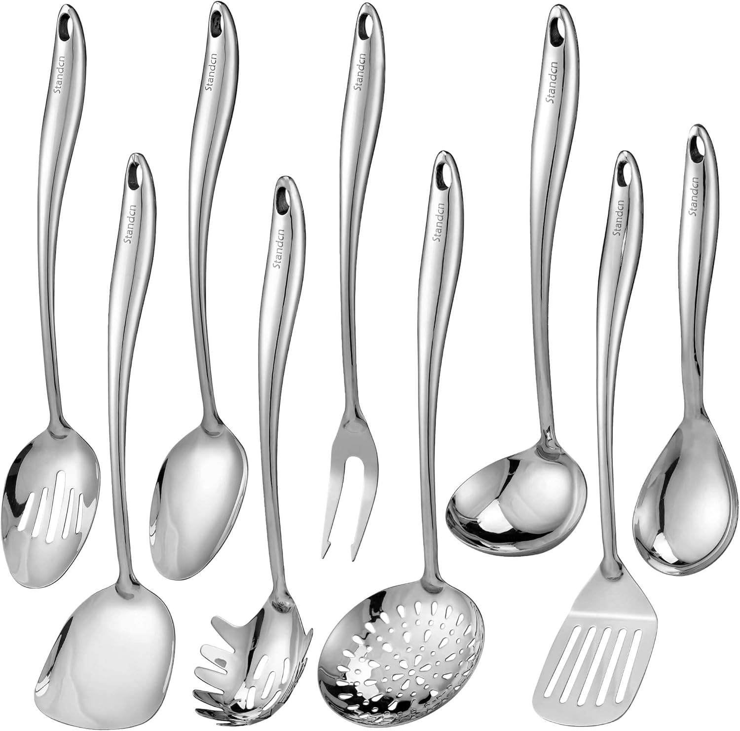 Stainless Steel Kitchen Utensil Set – 9 PCS