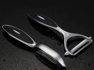 Y-Shaped and I-Shaped Stainless Steel Peelers, with Ergonomic Non-Slip Handle & Sharp Blade, Good Sturdy (2PCS)