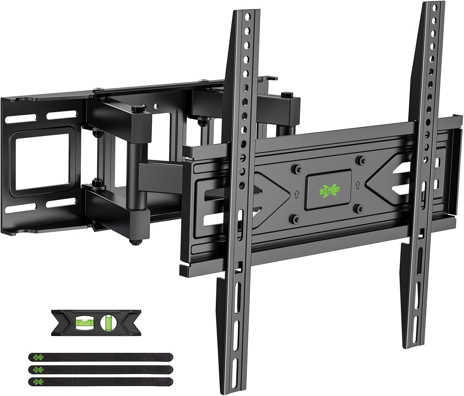 Full Motion TV Wall Mount for 32-70″ TVs Swivel Tilt